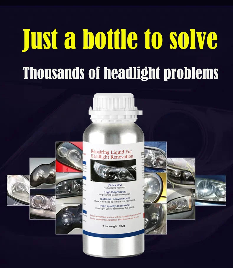PureVa Headlight Liquid Polish Kit