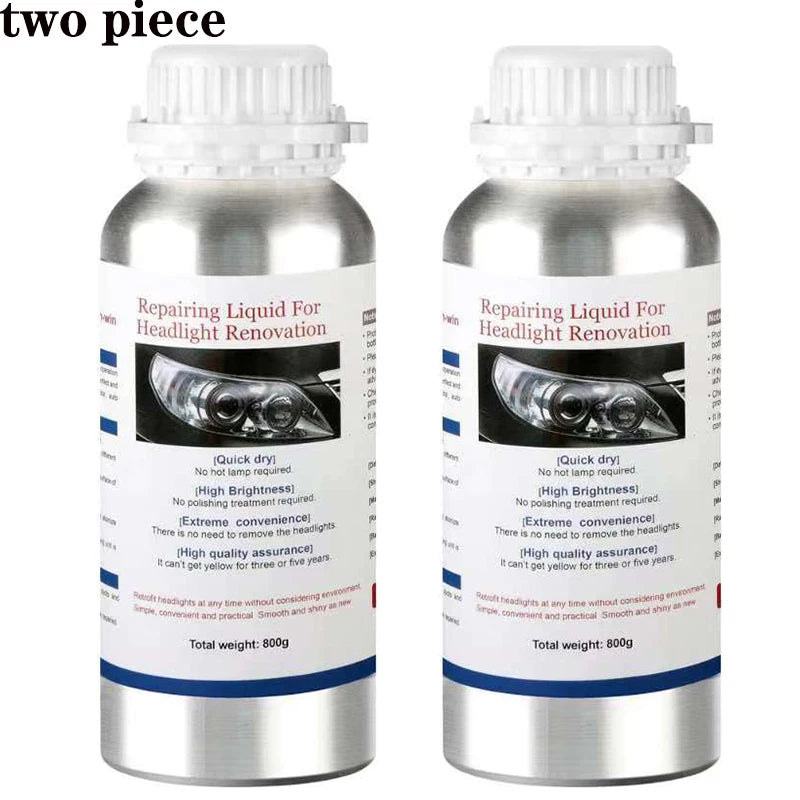 PureVa Headlight Liquid Polish Kit