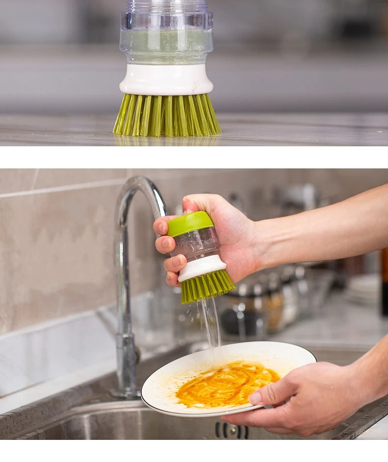 PureVa Soap Dispensing Dish Brush
