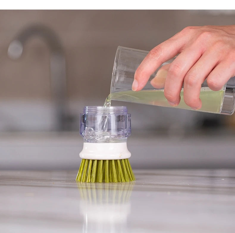 PureVa Soap Dispensing Dish Brush