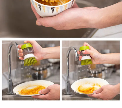 PureVa Soap Dispensing Dish Brush