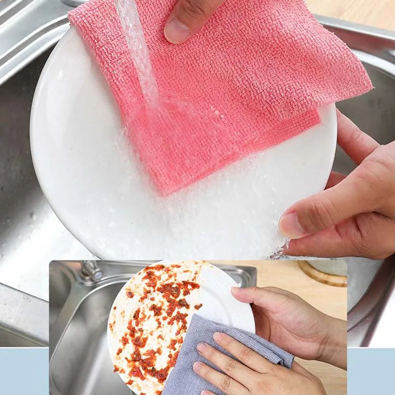PureVa Reusable Microfiber Cleaning Roll