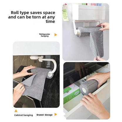 PureVa Reusable Microfiber Cleaning Roll