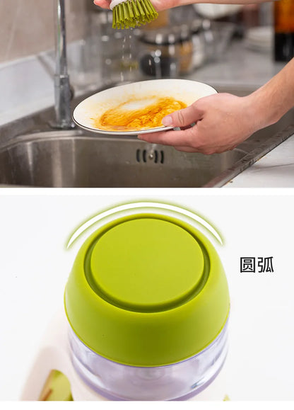 PureVa Soap Dispensing Dish Brush