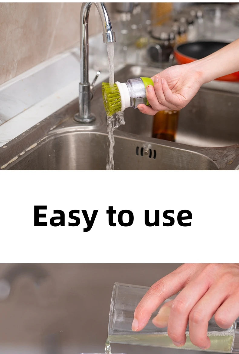 PureVa Soap Dispensing Dish Brush