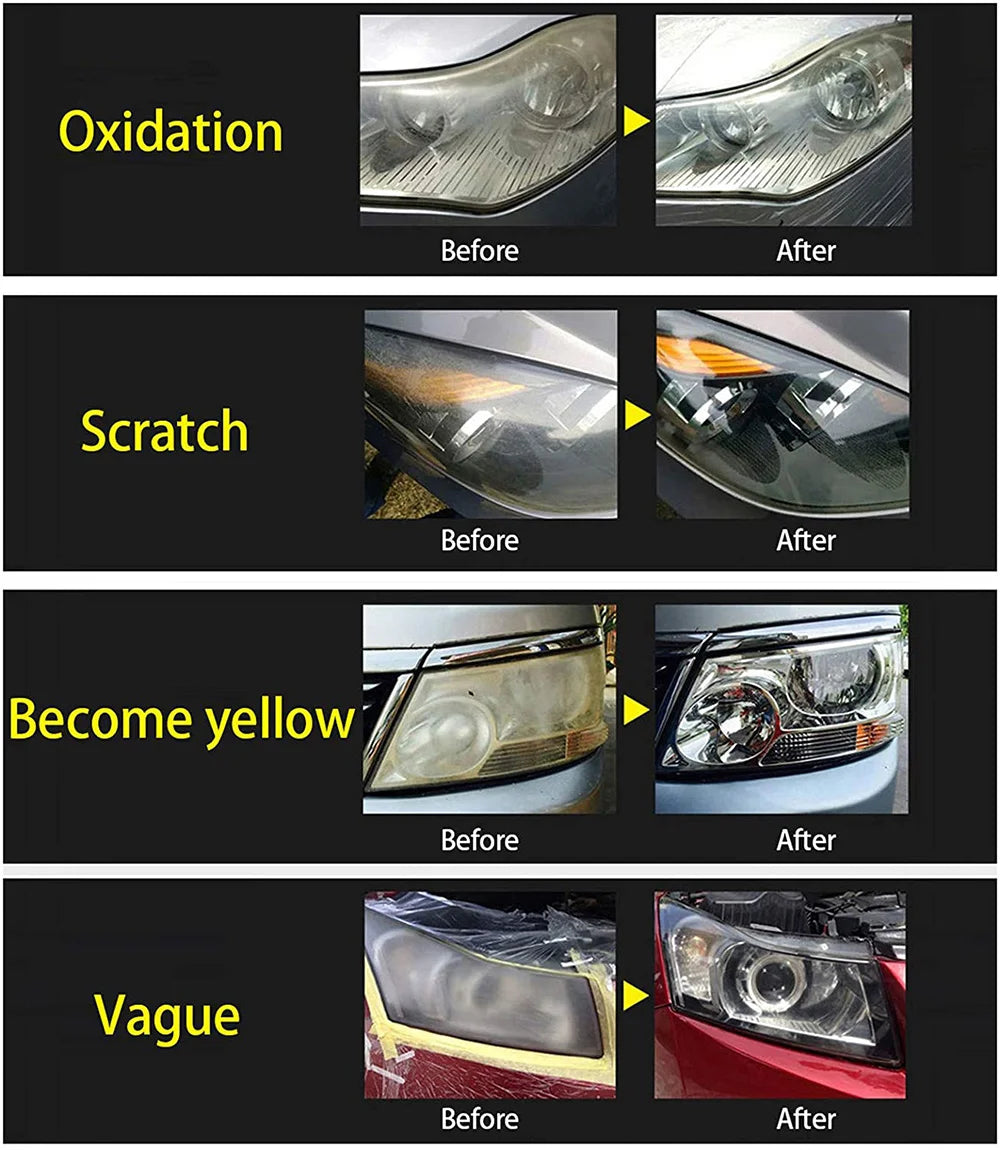PureVa Headlight Liquid Polish Kit