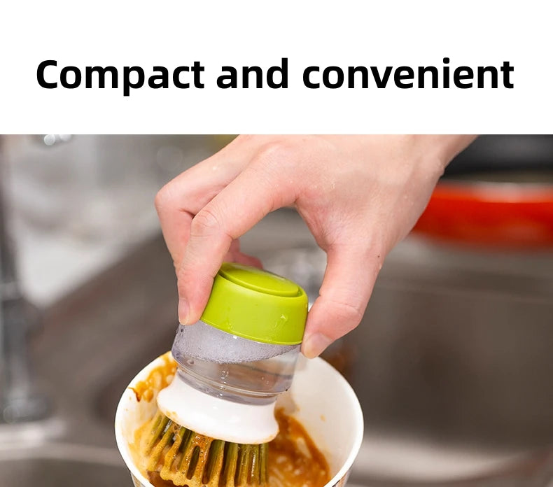 PureVa Soap Dispensing Dish Brush