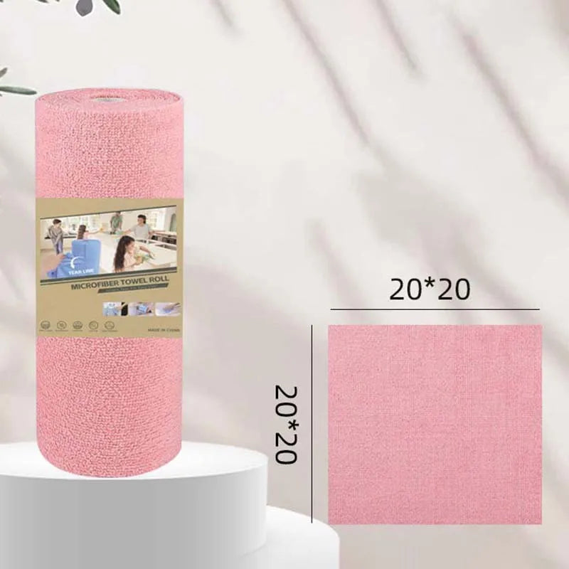 PureVa Reusable Microfiber Cleaning Roll