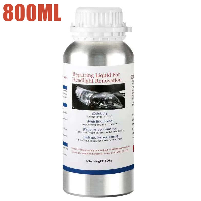 PureVa Headlight Liquid Polish Kit